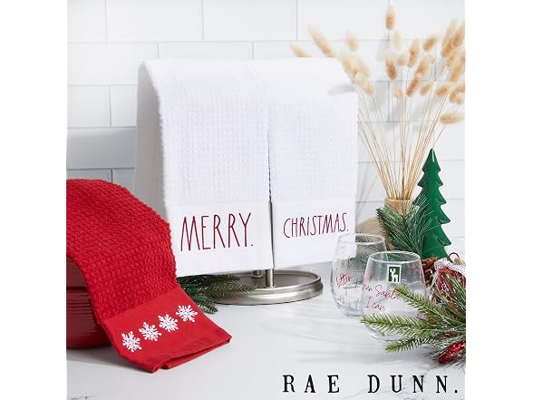 3Pk Rae Dunn Set of Hand Towels