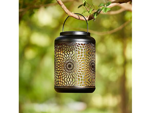 Solar Lantern Outdoor Solar Powered Hanging Lantern