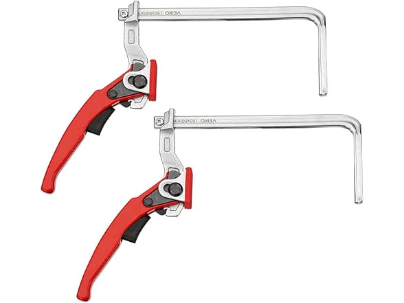 Quick Ratchet Track Saw Guide Rail Clamp