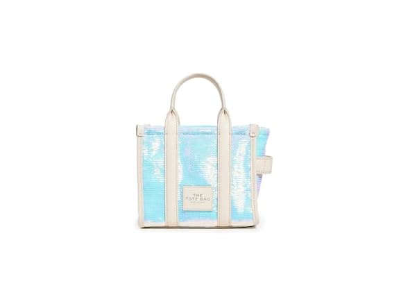 Marc Jacobs Womens The Leather Crossbody Tote Bag