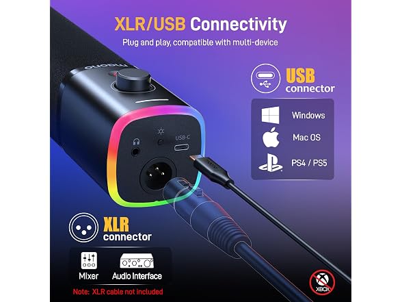 MAONO XLR/USB Gaming Microphone