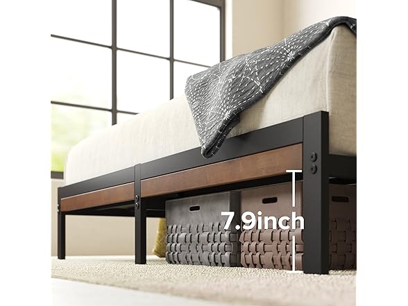 Zinus Kai Bamboo Platform Bed King