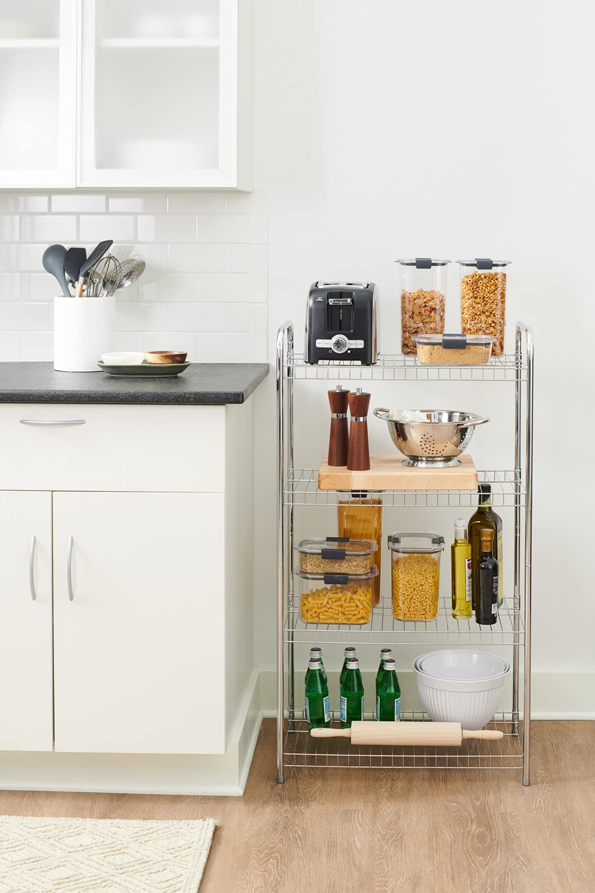 Rubbermaid 4-Tier Heavy Duty Wire Shelf - Gallery 6
