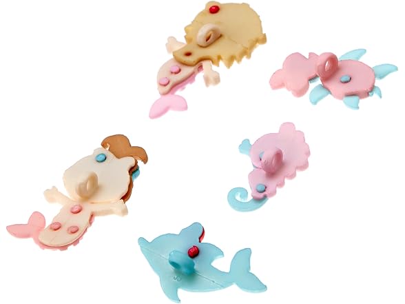 Jesse James Dress It Up Embellishments-Mermaid Kisses