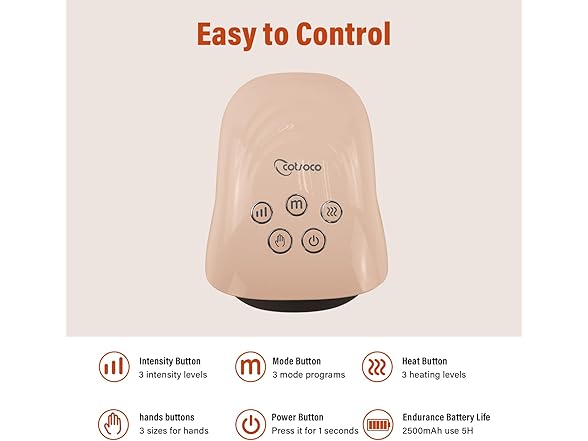 cotsoco Hand Massager - Pink