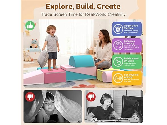 BIERUM BIERUM Kids Couch, 12PCS