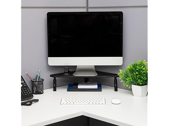 Mind Reader Monitor Stand Black