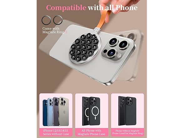 Hoerrye Suction Cup Phone Mount