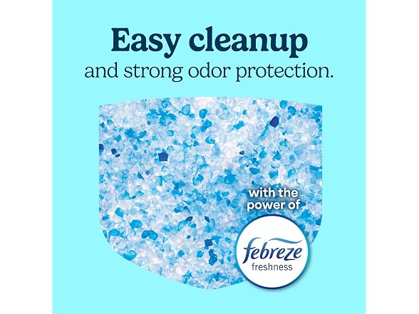 2PK Fresh Step Clean Care Crystal Cat Litter