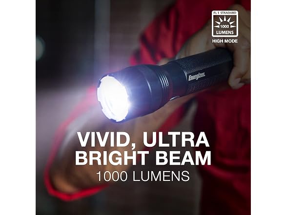 Energizer TacR-1000 Rechargeable Flashlight