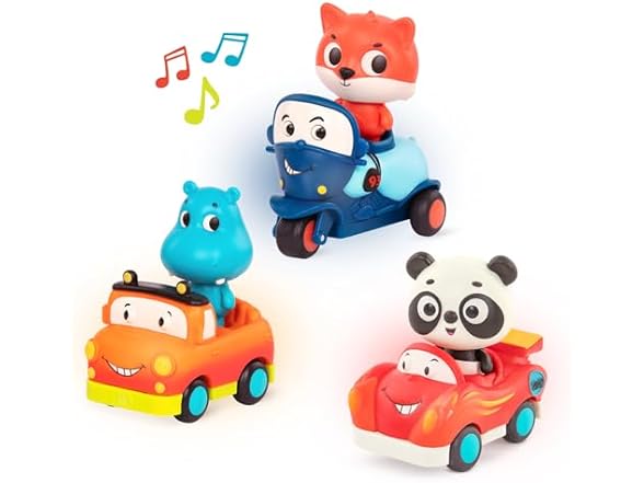 B. toys Toy Vehicles & Animal Characters