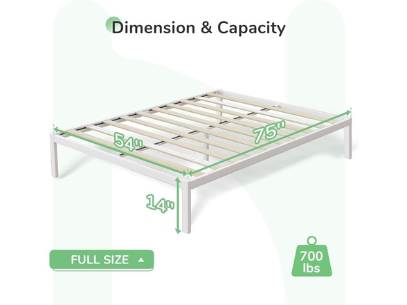 Novilla Full Size Bed Frame