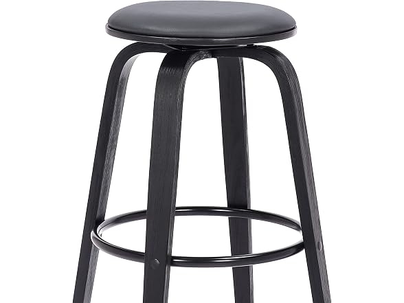 Harbor 30 Backless Bar Stool Swivel Gray- Set of 2
