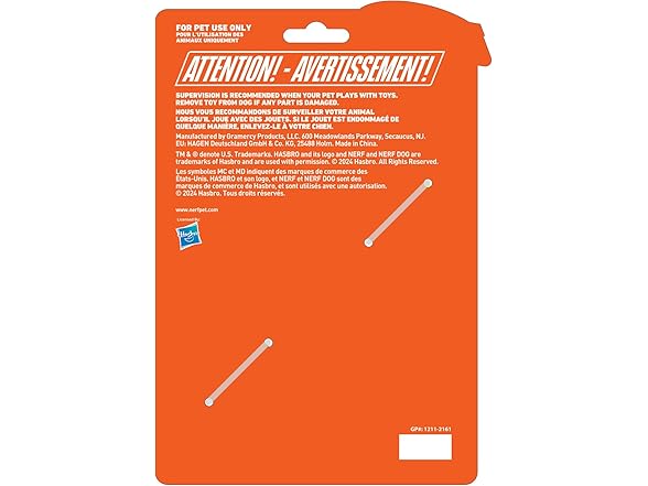 Nerf Dog 6in TPR/PP Scented Chicken Ring