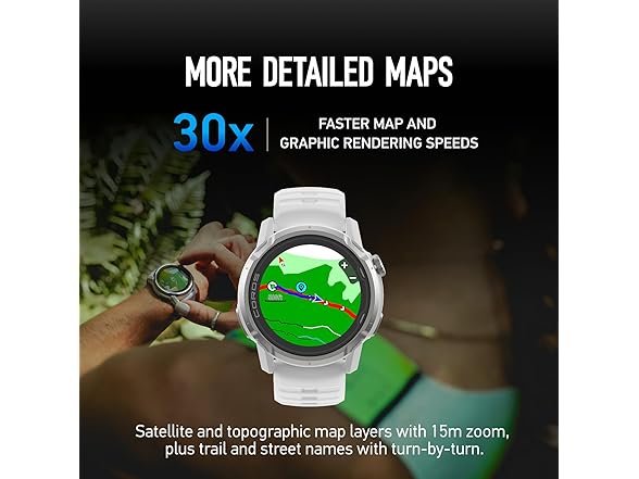 COROS APEX 4 (46mm) GPS Watch - White