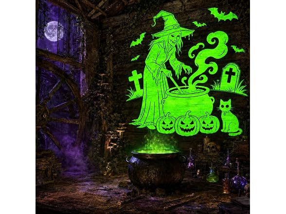 Nagudenfo 12 in 1 Halloween Projector Outdoor