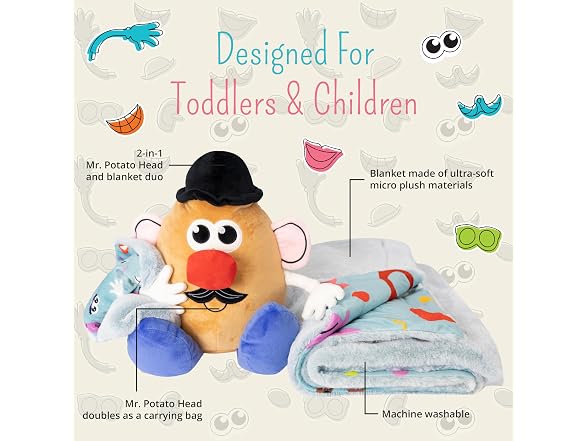 Mr. Potato Head Blankie Bestie