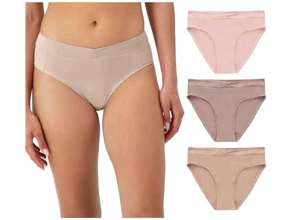 Maidenform Women (S) Microfiber High Leg Underwear
