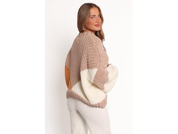 Petal & Pup Women's (M) Koda Pattern Knit Sweater