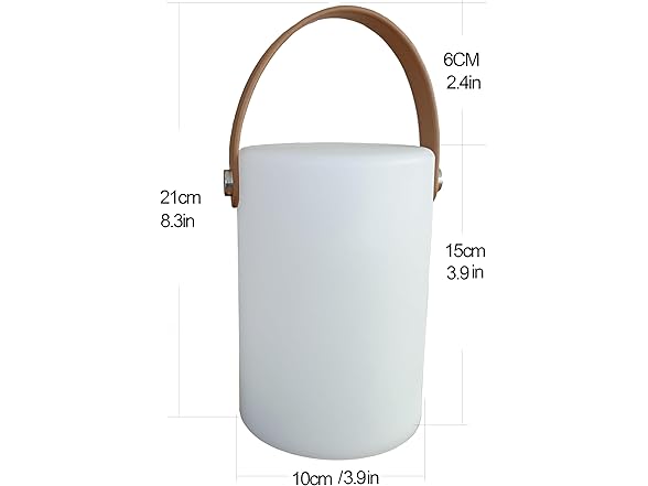 AA Battery Portable Lantern 2pk