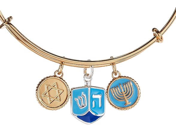 Alex and Ani Holiday Dreidel Bangle