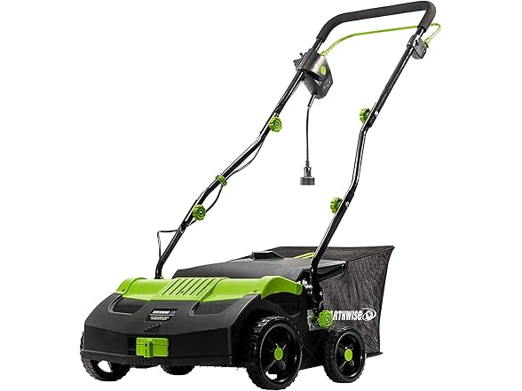 Earthwise Power Tools 13-Amp 16" Corded Dethatcher