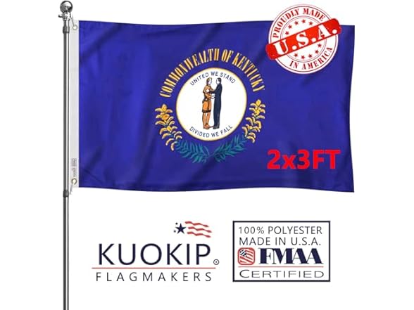 Kentucky State Flag 2x3 Double Sided