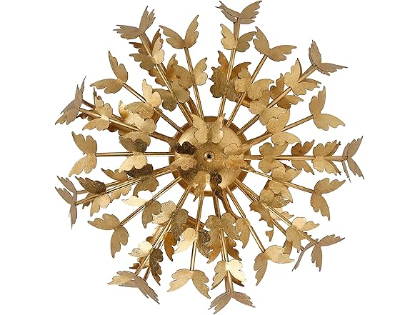 Parrot Uncle BBC3019 Medium Gold Chandeliers for Dining Ro
