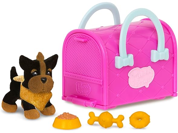 Pucci Pups Collectible Puppy Set Bichon