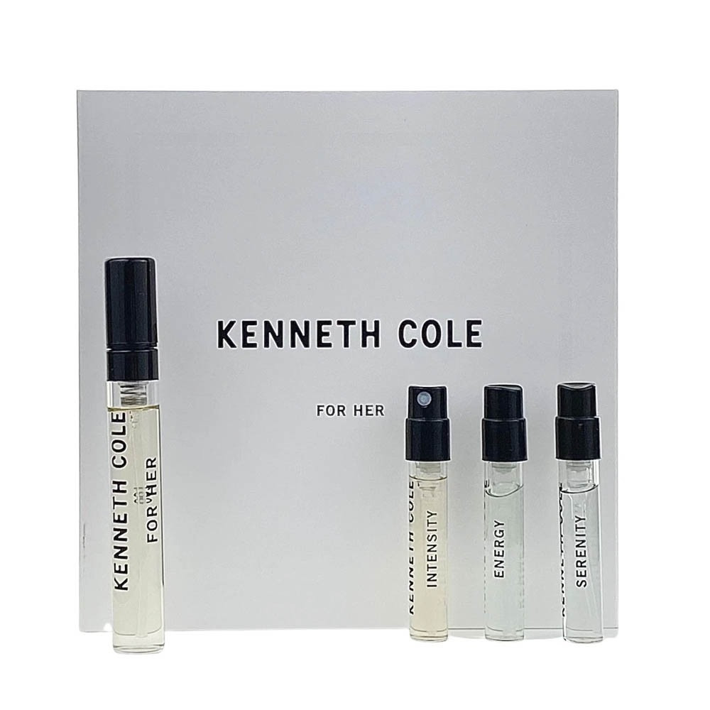 Kenneth Cole 4PC Vial EDP and EDT Set Women - Gallery 2