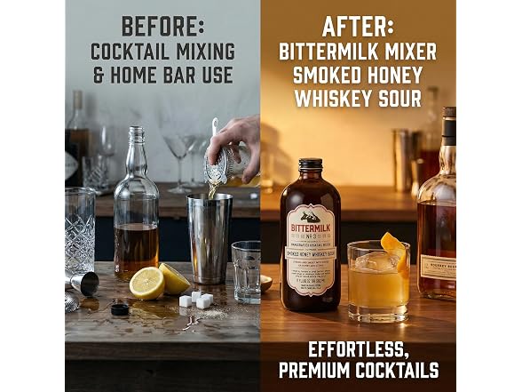 Bittermilk Mixer Honey Whisky Sour
