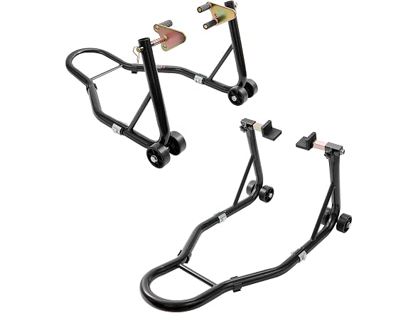Motorcycle Stand Lift, 850lbs Front Rear Combo