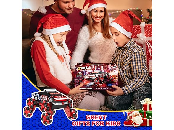 8 Wheels RC Stunt Car