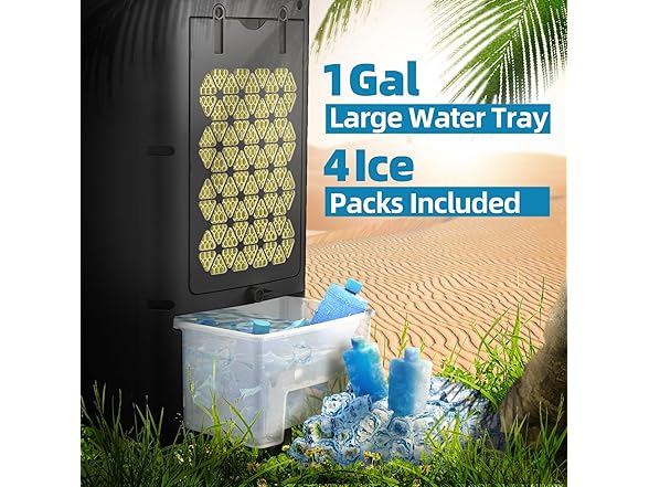 NOMEY Evaporative Air Cooler, 3-in-1 Air Conditioner