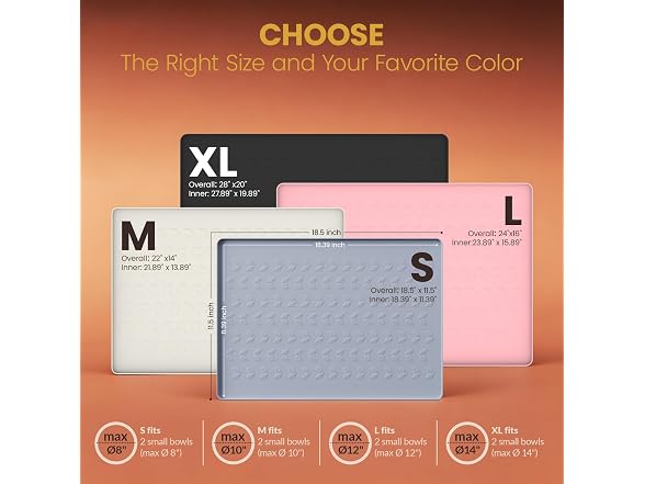 CHARMROSE Silicone Pet Feeding Mat - Gallery 7