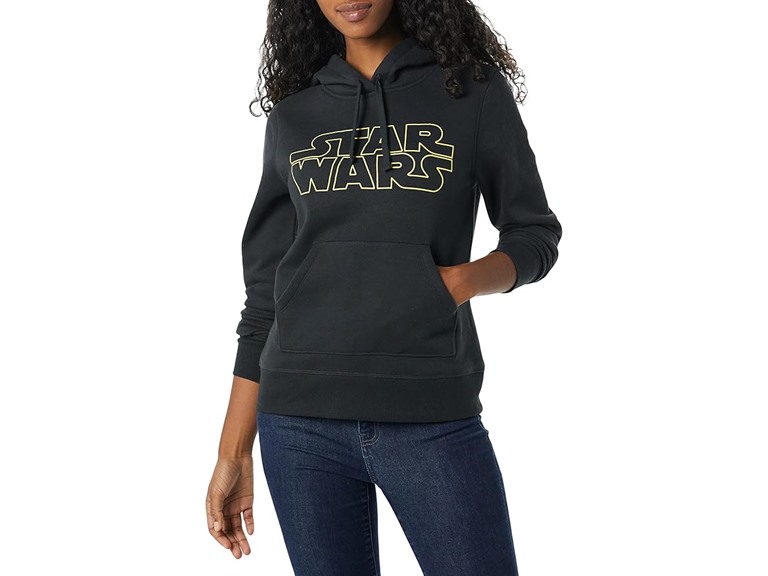 Amazon Essentials Disney Marvel Star Wars Princess Womens Fleece Pullover Hoodie