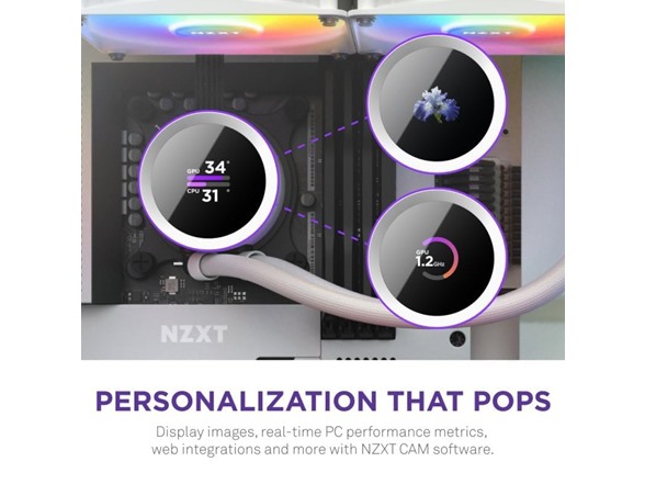 NZXT 360mm AIO CPU Liquid Cooler