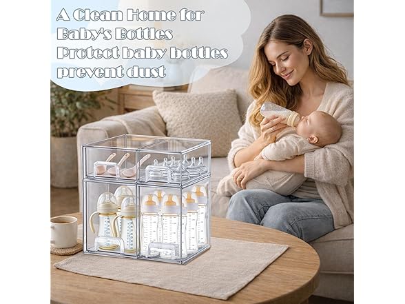 zebrater Baby Bottle Organizer