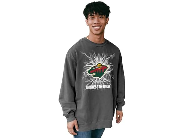 MINNESOTA WILD Crewneck Sweatshirt Ringspun (Small)