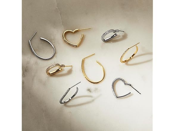 Amazon Essentials 20mm 14K Gold Plated Earring