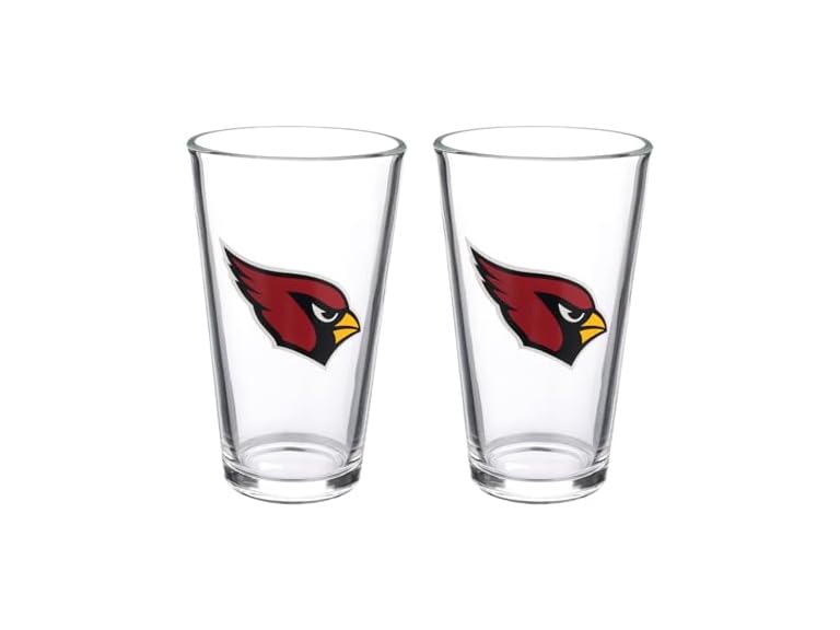 CARDINALS Pint Glasses 2pk (16oz)