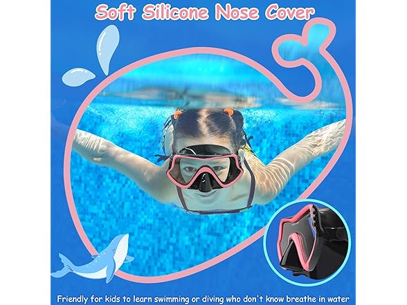 ITOWE 2 Pack Swim Goggles Kids 8-15