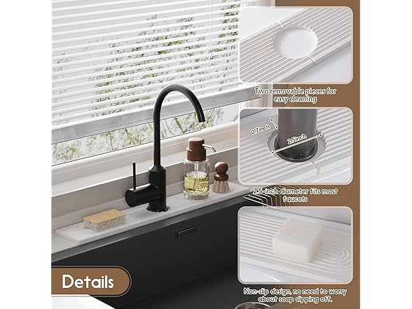 Faucet Mat for Sink