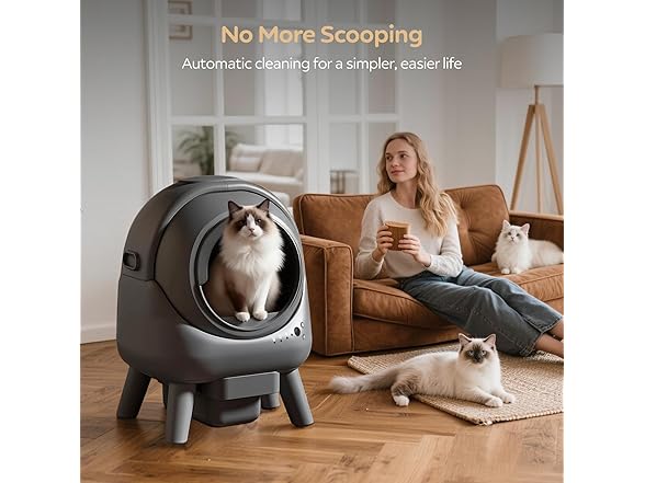 Heldenrol Auto Litter Box Gray