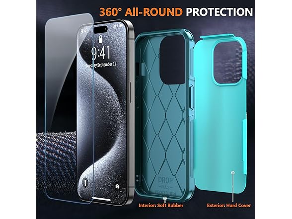 AEDILYS for iPhone 15 Pro Case