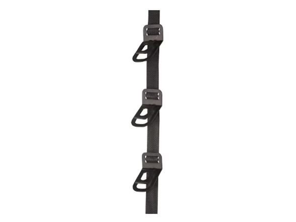 J&V Textiles AD9-6131 Hanging Hat/Cap Organizer Black