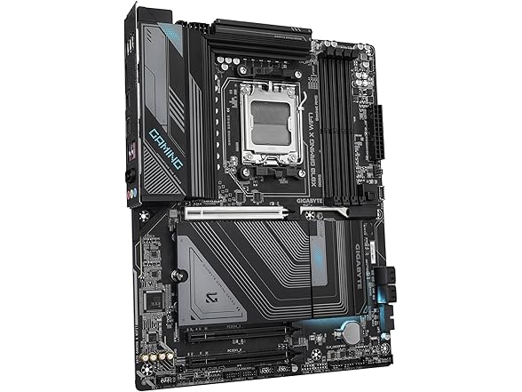 GIGABYTE X870 Gaming X WIFI7 AMD AM5 LGA 1718 Motherboard, ATX, DDR5, 3X M.2, PCIe 5.0, USB4, WIFI7, 2.5GbE LAN, EZ-Latch, 5-Year Warranty (Open Box)