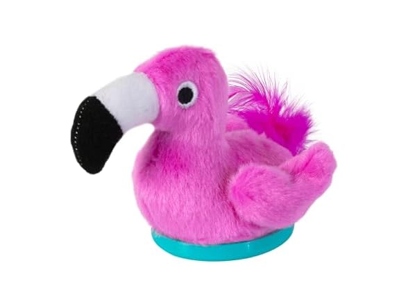 Flamingo Catnip + Silvervine Toy