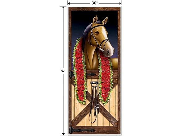 Beistle 2-Pack Horse Racing Door Covers
