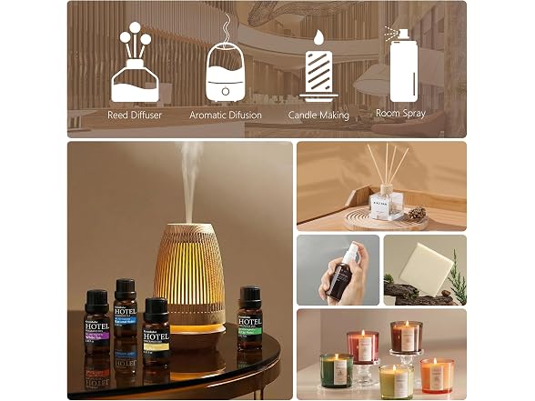 Essential Oil Gift Set, Hotel-Inspired